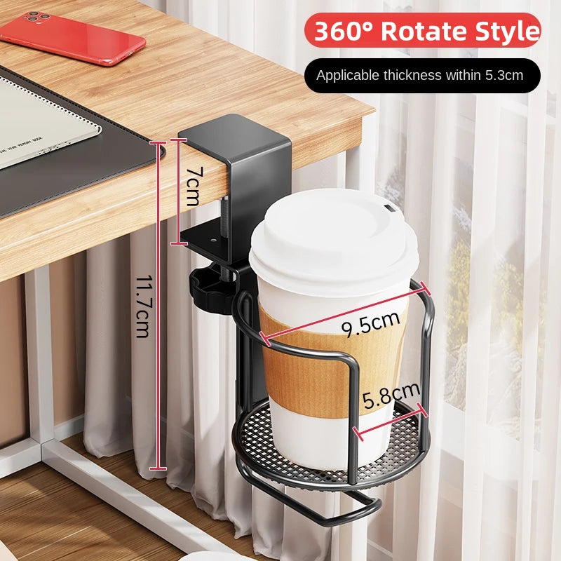 Rotating Cup Headphone Holder