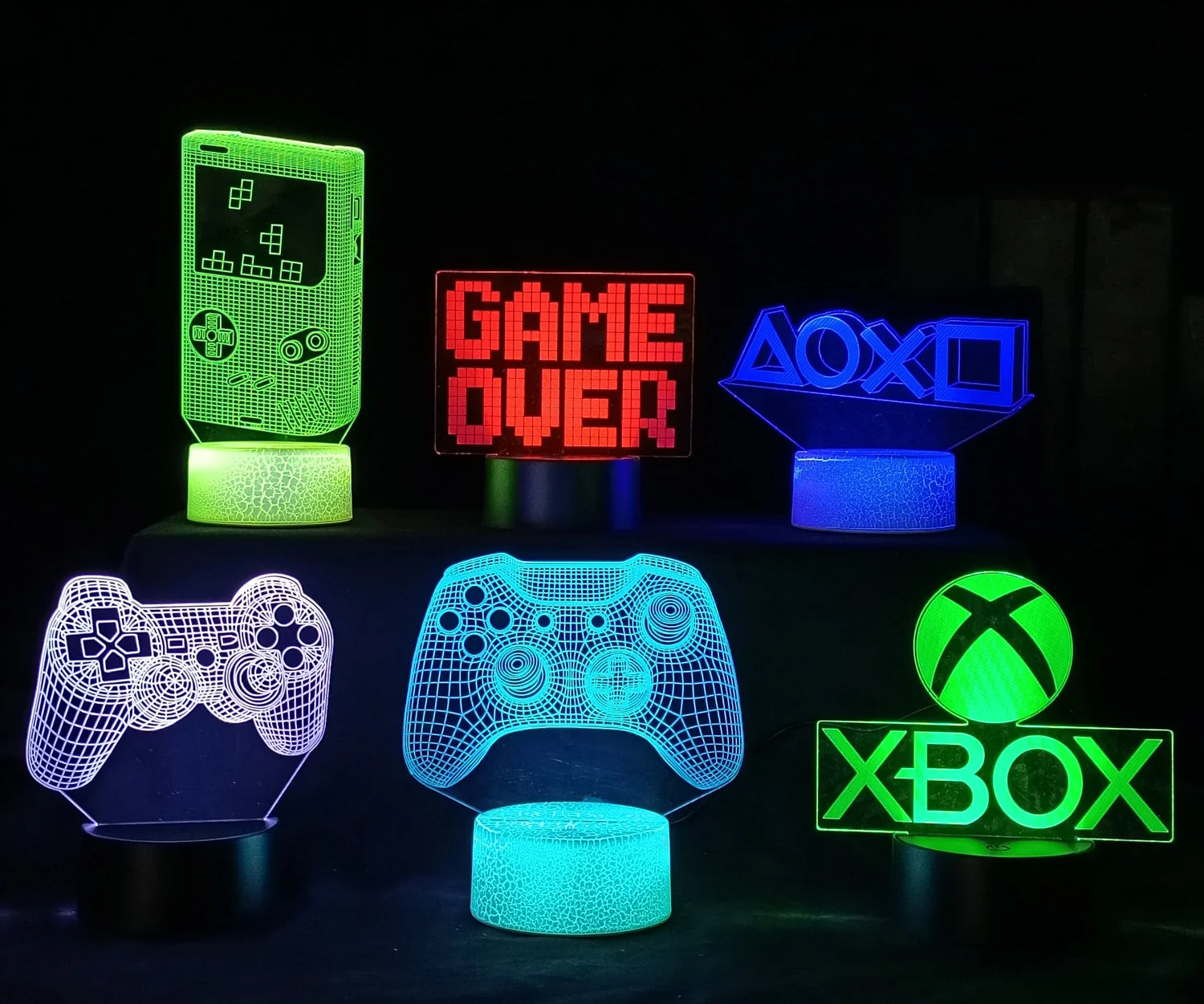 3D Gaming Setup Lamp