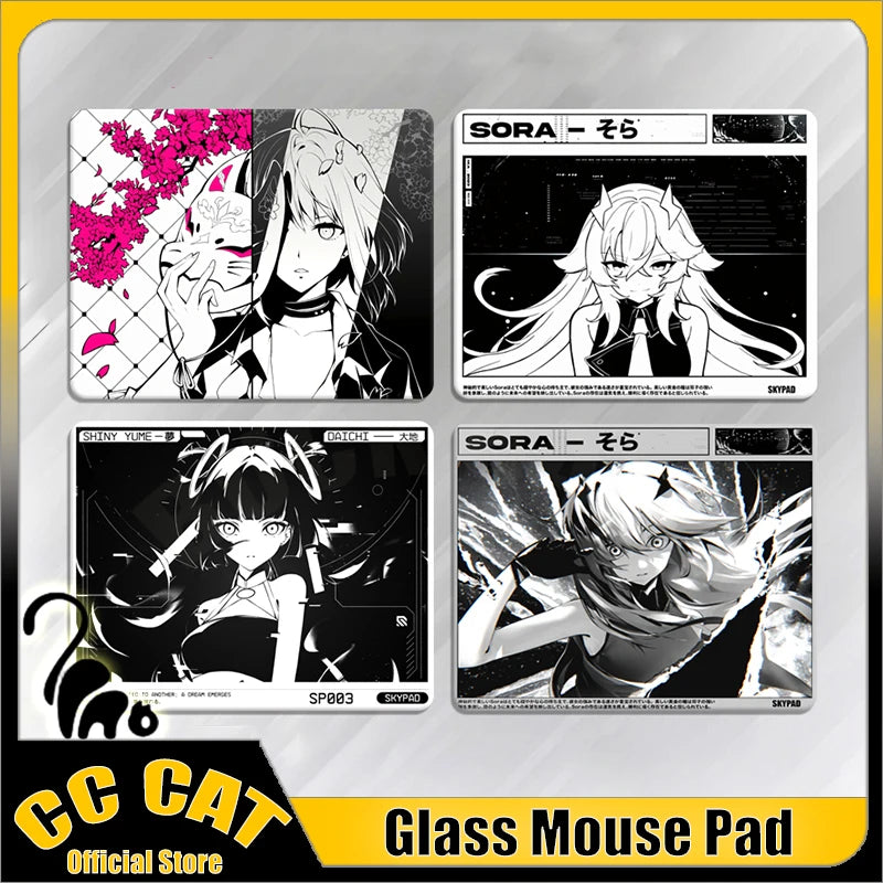 Frosted Glass Gaming Mousepad