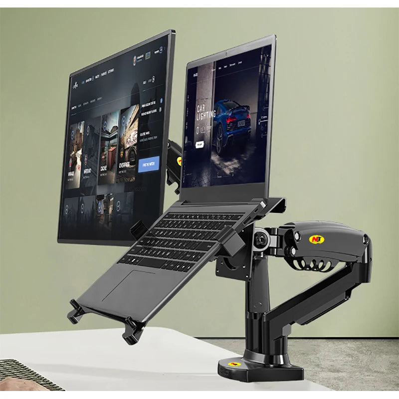 Dual Monitor Laptop Arm