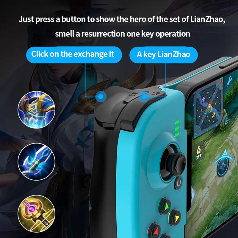 D3 Bluetooth Telescopic Game Controller