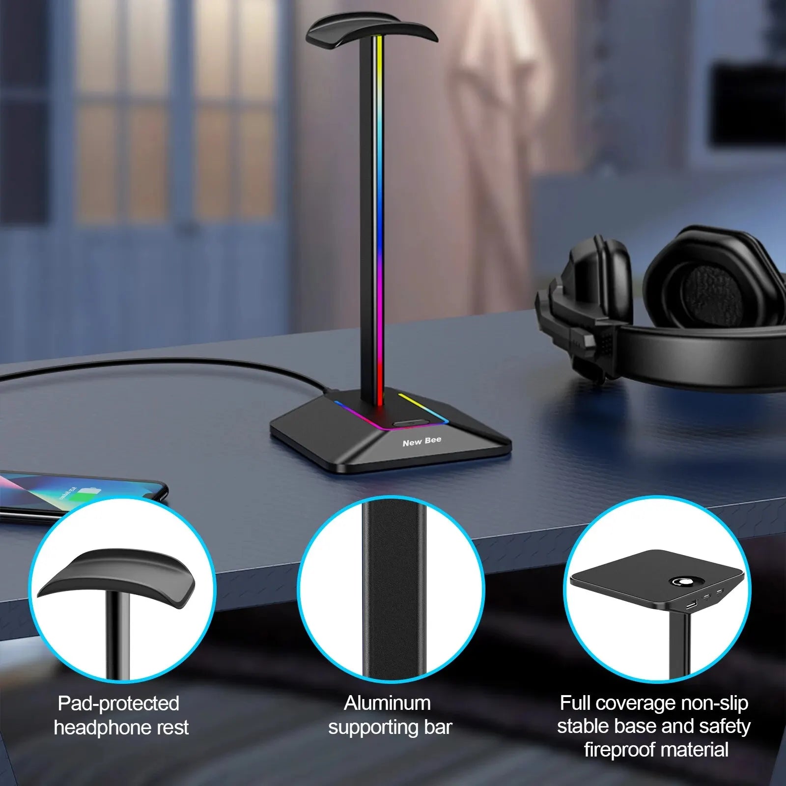 New Bee Headset Stand