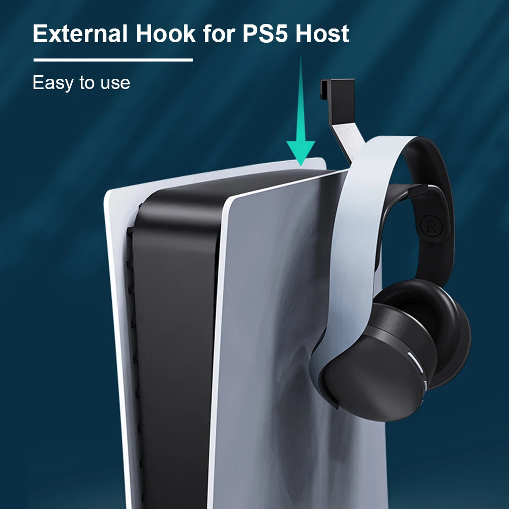 Wall-Mounted Headset Controller Holder