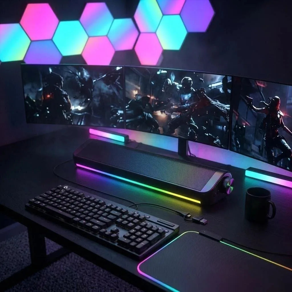 RGB Bluetooth Gaming Soundbar