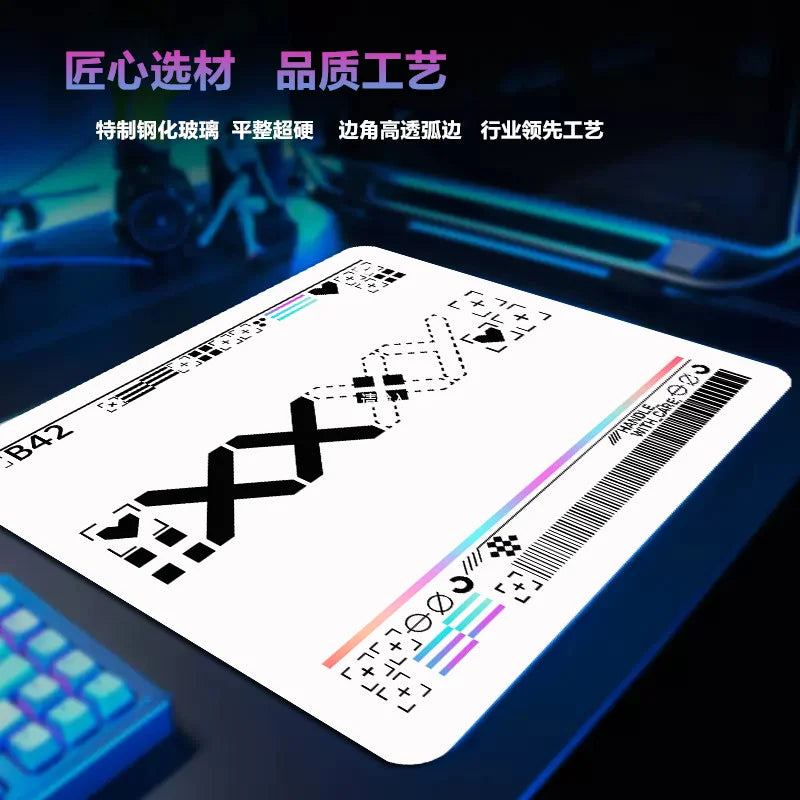 Frosted Glass Gaming Mousepad