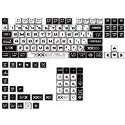 Transparent Pudding Keyboard Keycaps