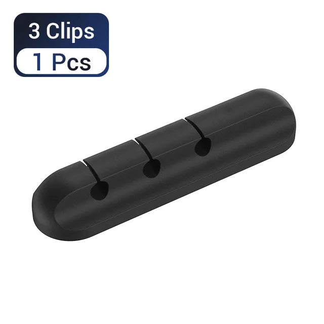 Silicone Desktop Cable Organizer