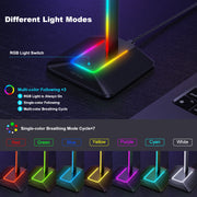 RGB Gaming Headphone Stand