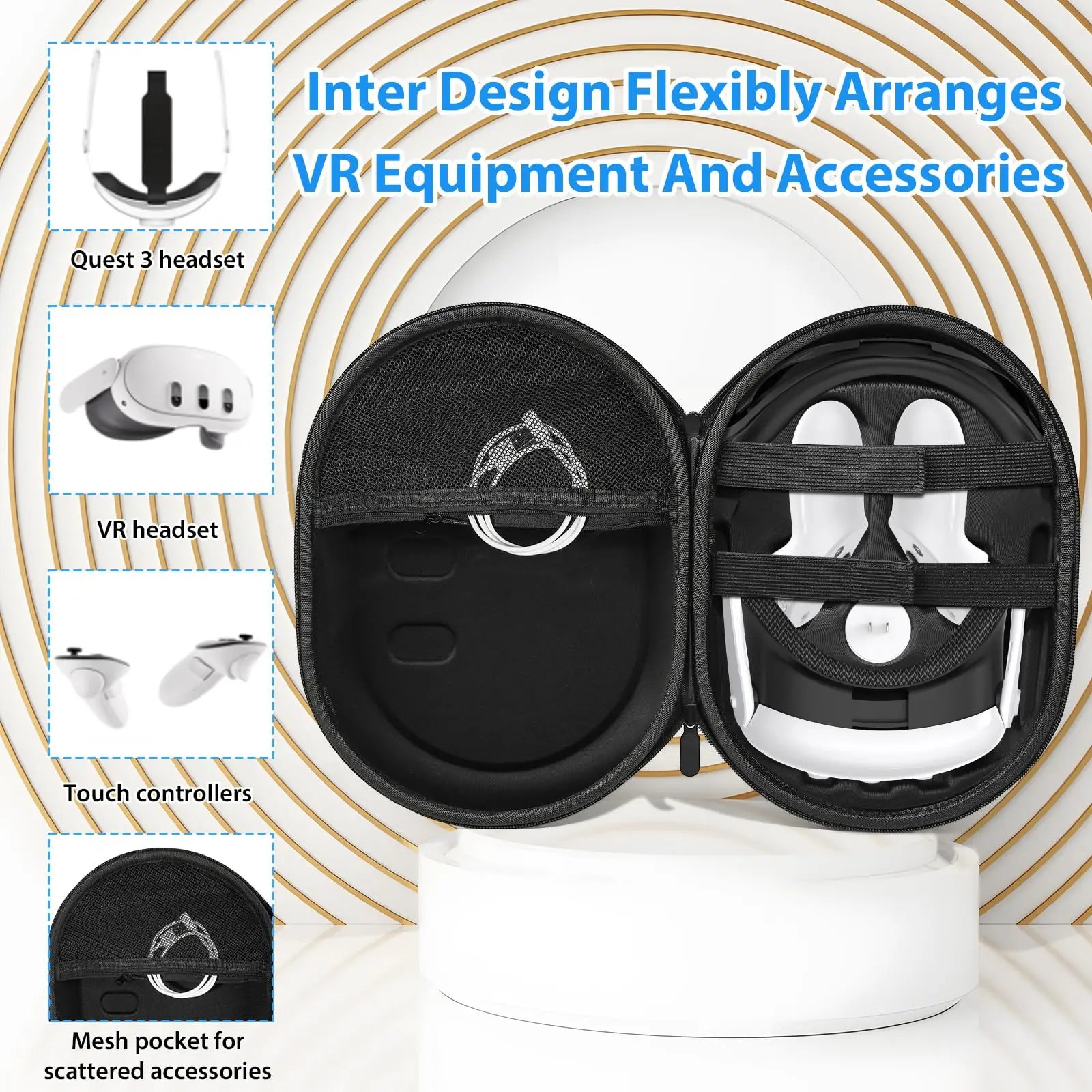 Quest 3 Carrying Case