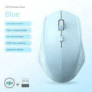 Silent Dual-Mode Wireless Mouse