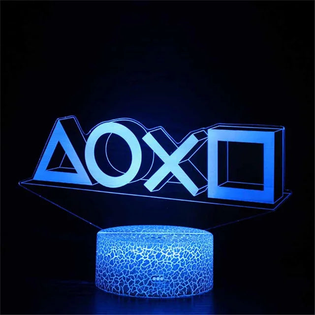 3D Gaming Setup Lamp