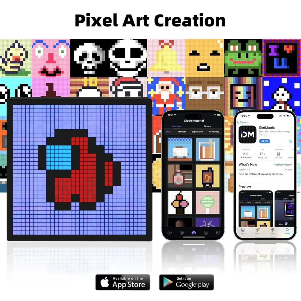 Programmable LED Pixel Display