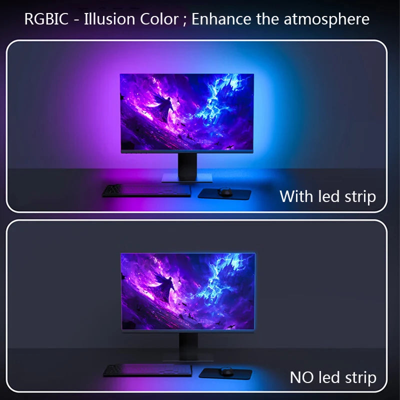 RGBIC Monitor Sync Backlight