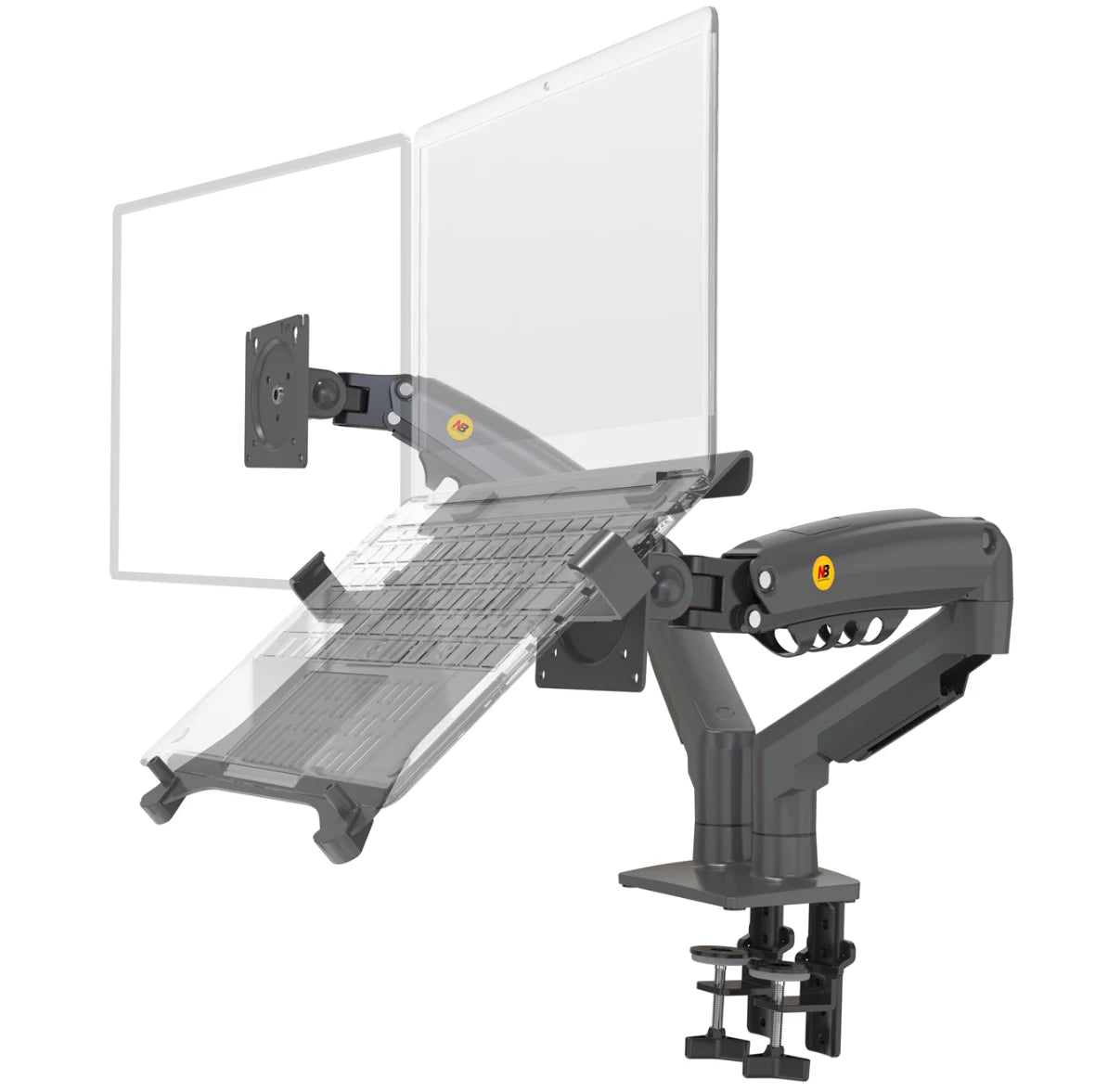 Dual Monitor Laptop Arm