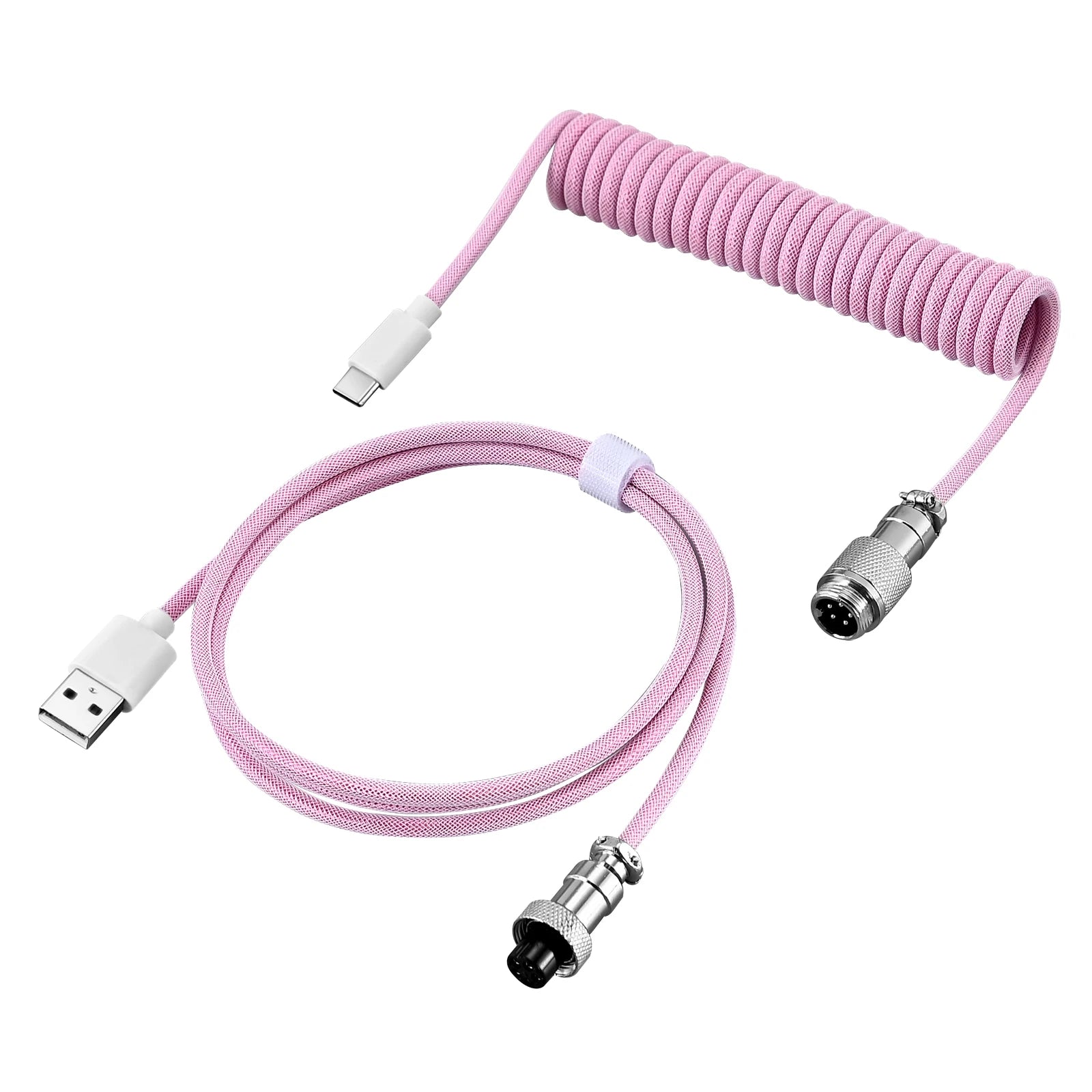 Coiled USB-C Keyboard Cable