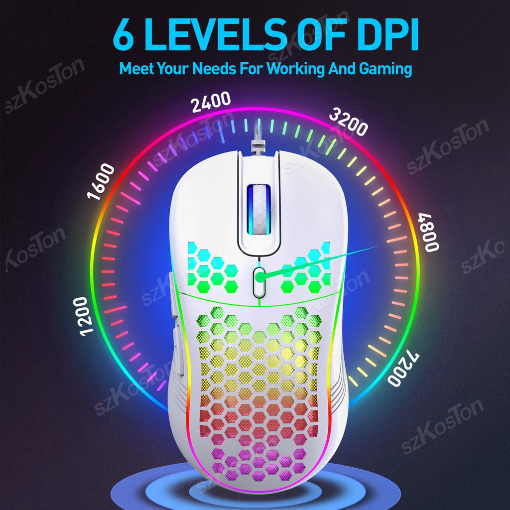 Honeycomb RGB Gaming Mouse