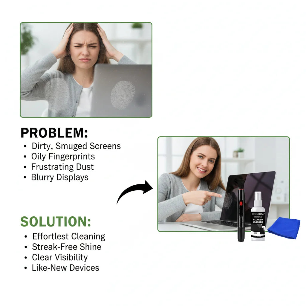 3-in-1 Screen Cleaning Kit
