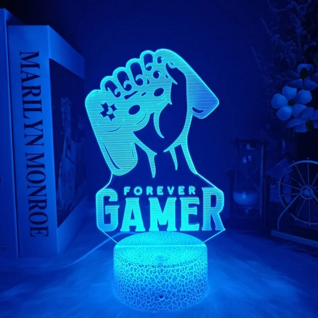 3D Gaming Setup Lamp