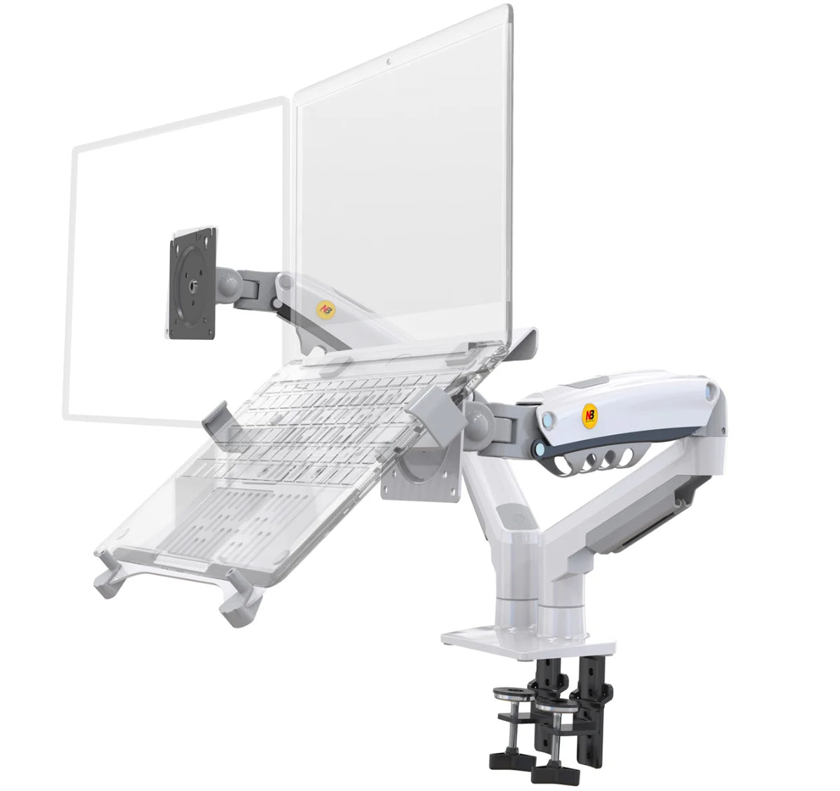 Dual Monitor Laptop Arm