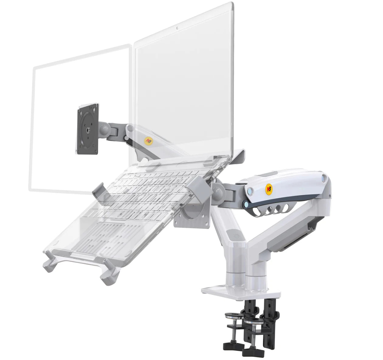 Dual Monitor Laptop Arm