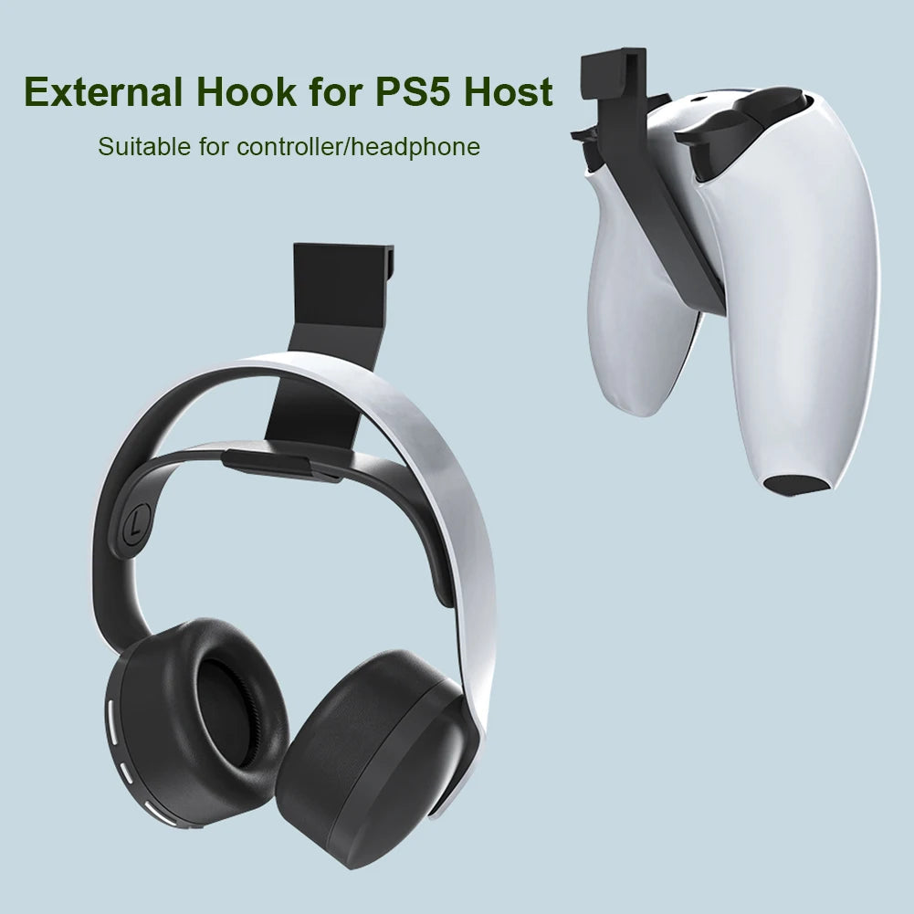 Wall-Mounted Headset Controller Holder