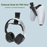Wall-Mounted Headset Controller Holder