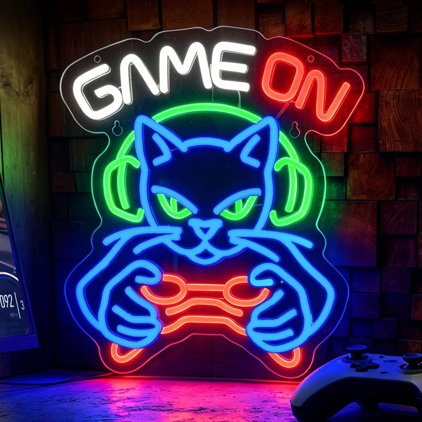 Game Controller Neon Sign