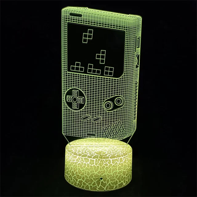 3D Gaming Setup Lamp