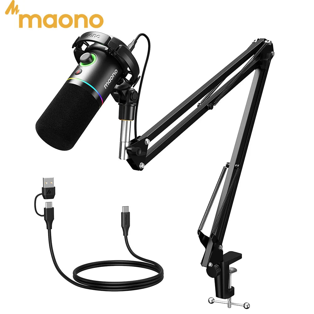 MAONO Dynamic RGB Microphone