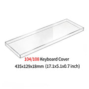 Acrylic Keyboard Dust Cover