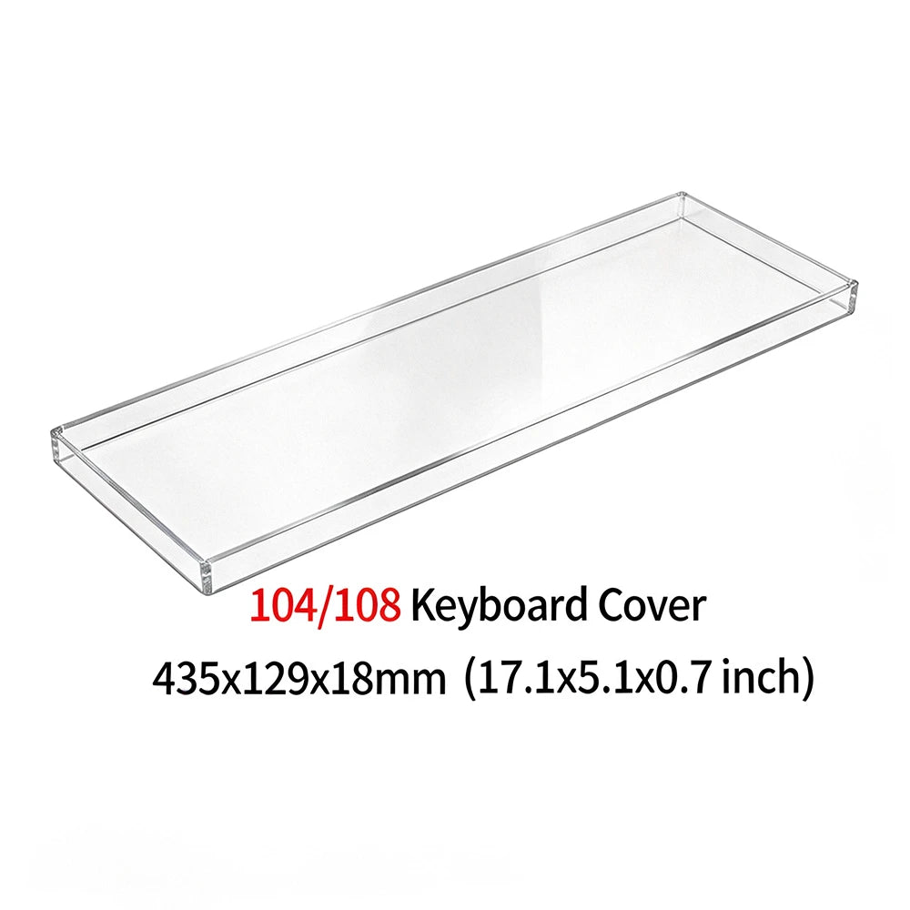 Acrylic Keyboard Dust Cover