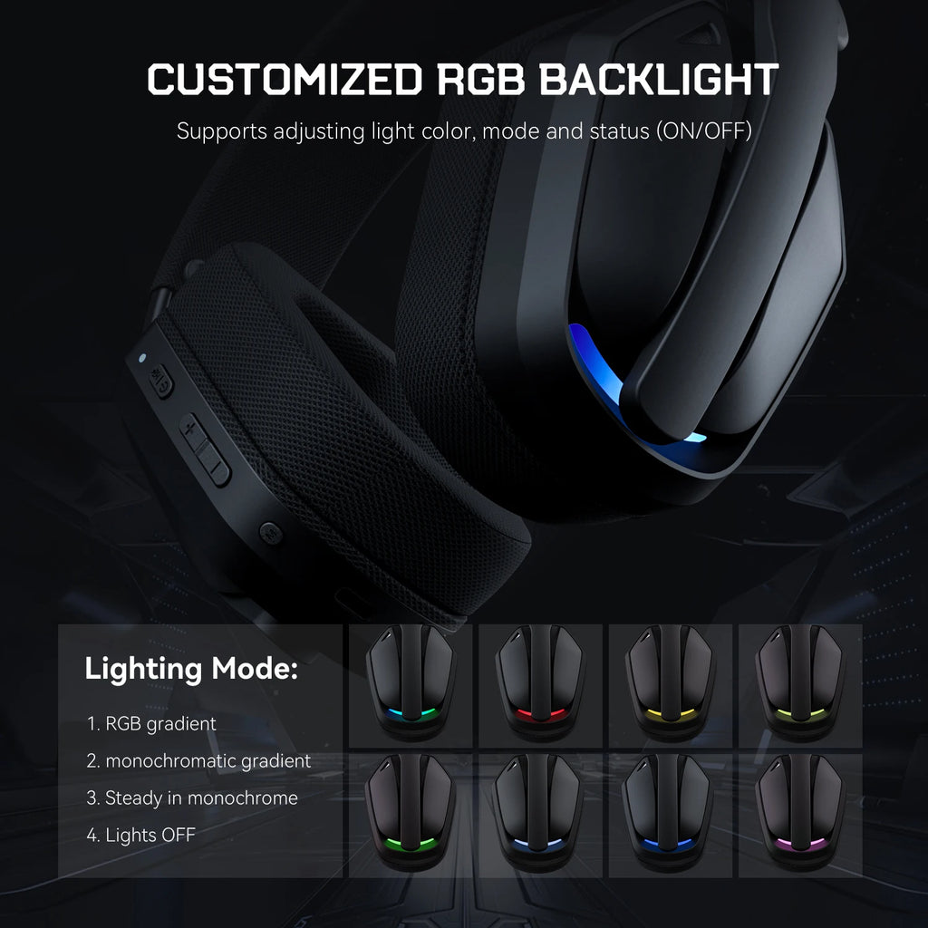 EKSA Wireless RGB Headset