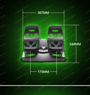 Professional Flight Rudder Pedals