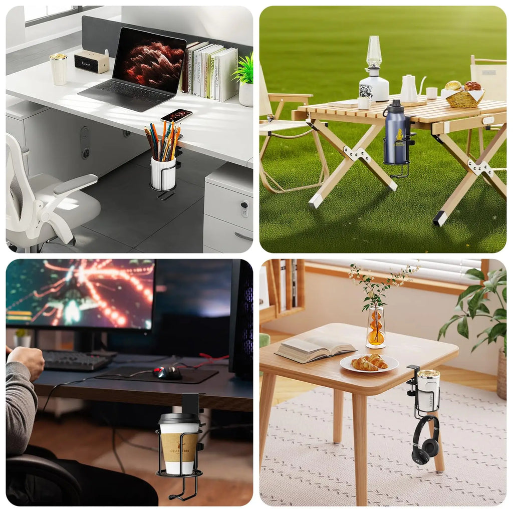 Rotating Cup Headphone Holder