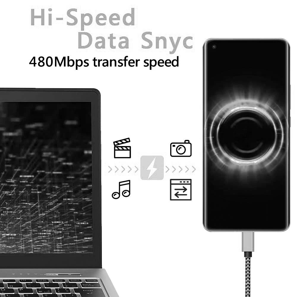 Braided USB-C Charging Cable