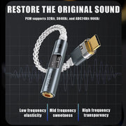 USB-C HiFi DAC Audio Adapter