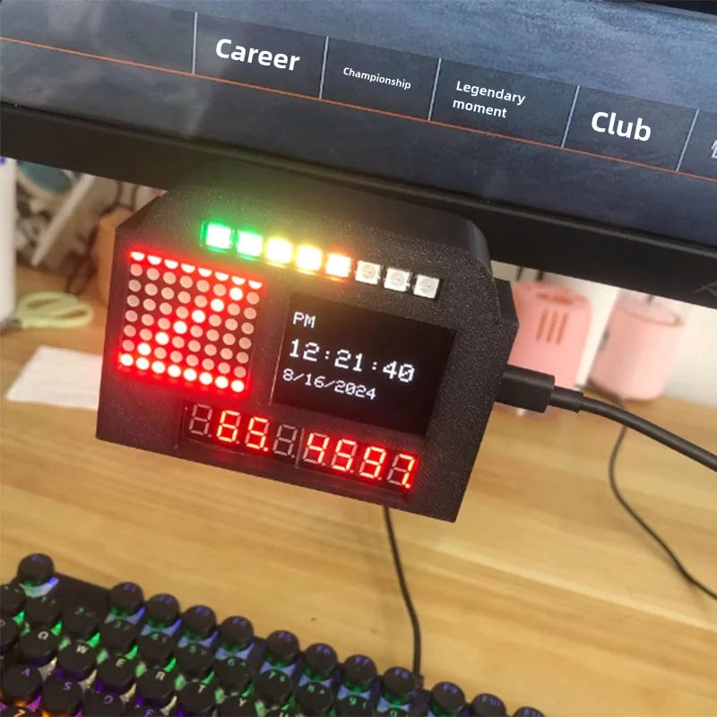 USB Sim Racing Dashboard