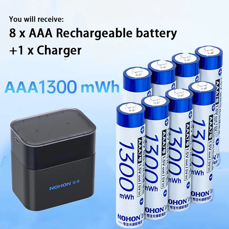 Rechargeable AA AAA Batteries