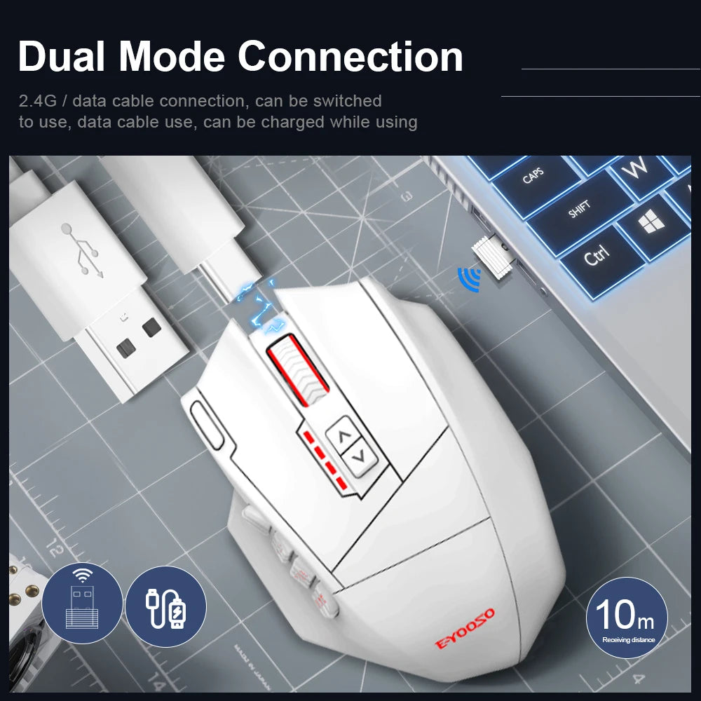 Programmable Wireless Gaming Mouse