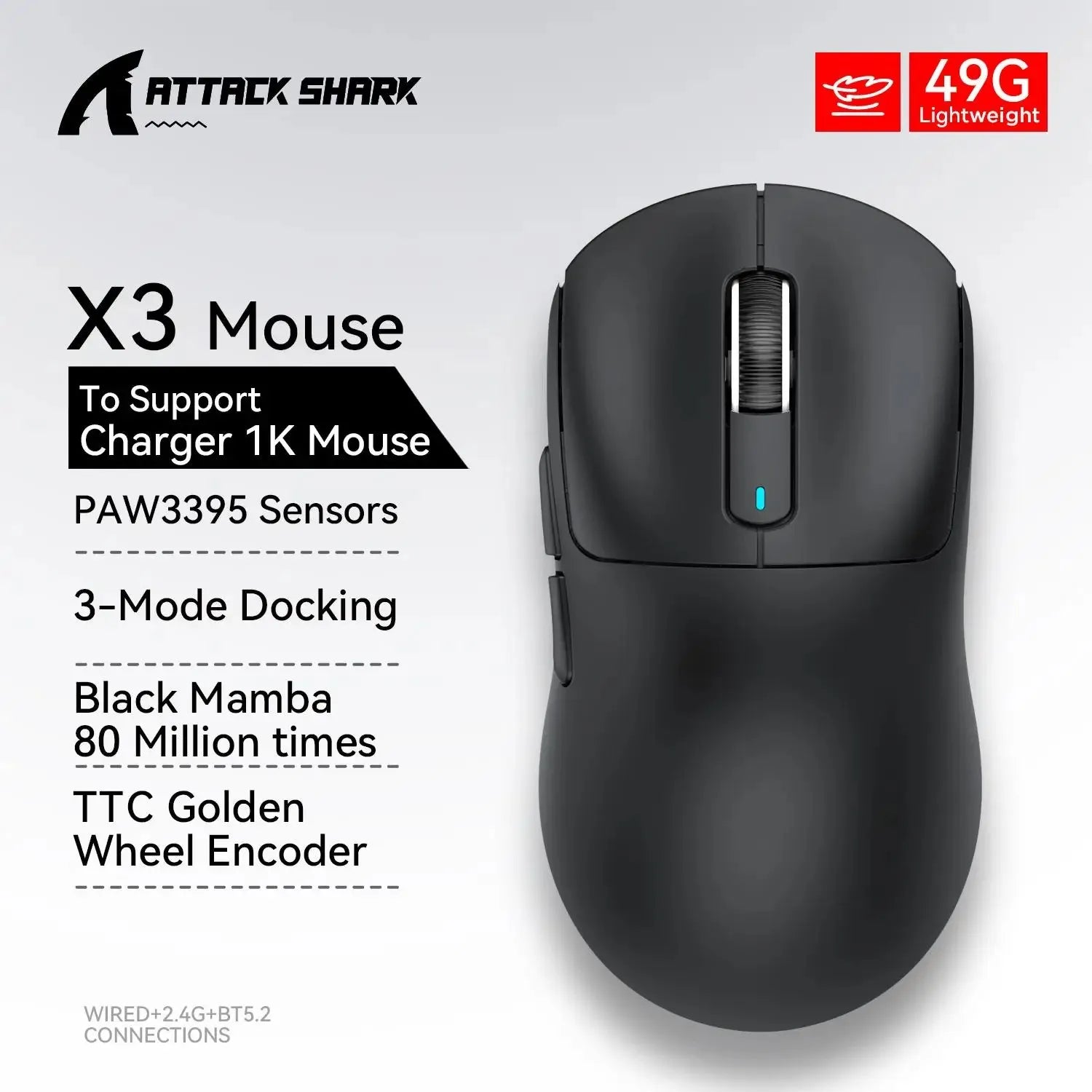 Attack Shark Gaming Mouse