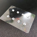 Glass Gaming Mouse Skates