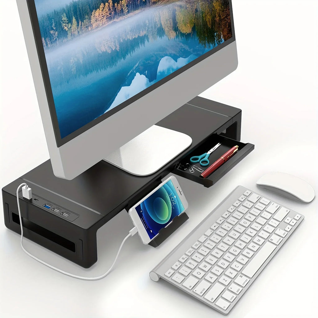 Adjustable Monitor Riser Stand