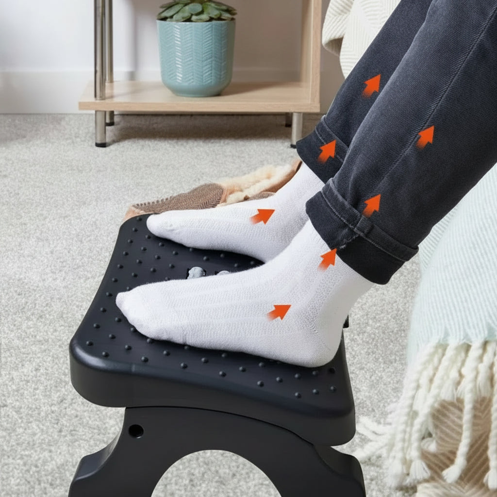 Adjustable Massage Footrest Stand