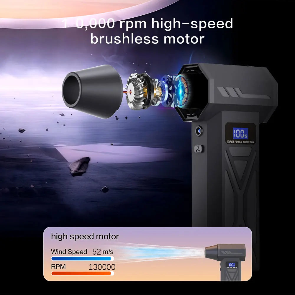 130000RPM Turbo Air Blower