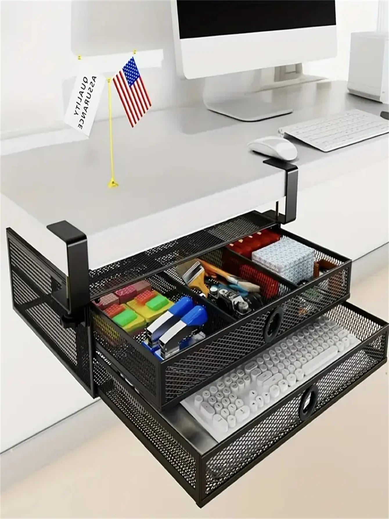 Clip-On Desktop Drawer Organizer
