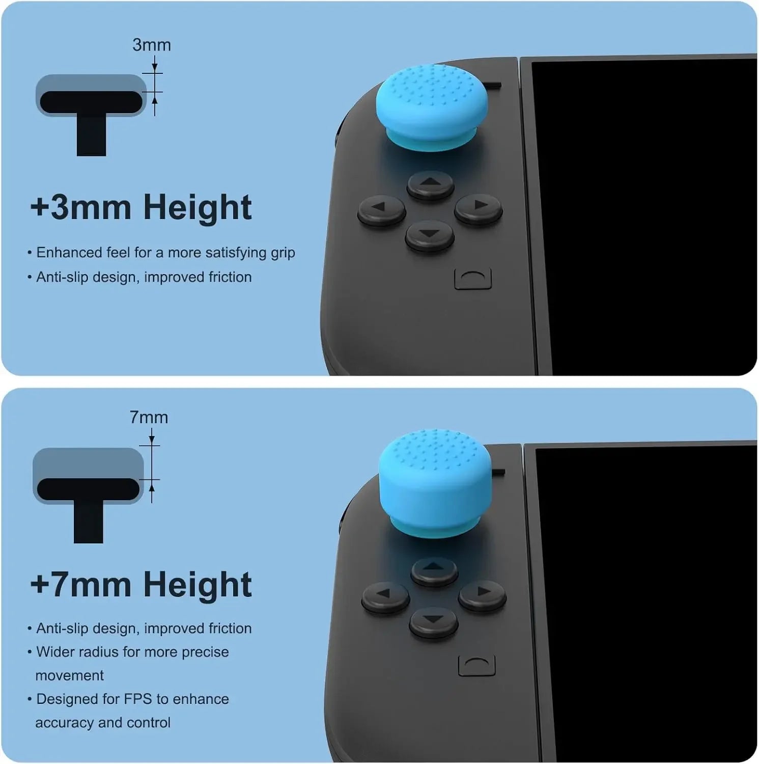 Switch 2 Thumb Grip Caps