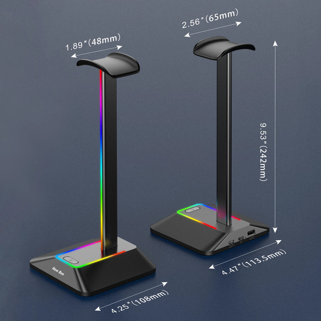 RGB Gaming Headphone Stand