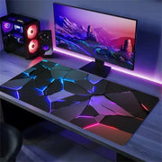 Geometric Non-Slip Gaming Mousepad