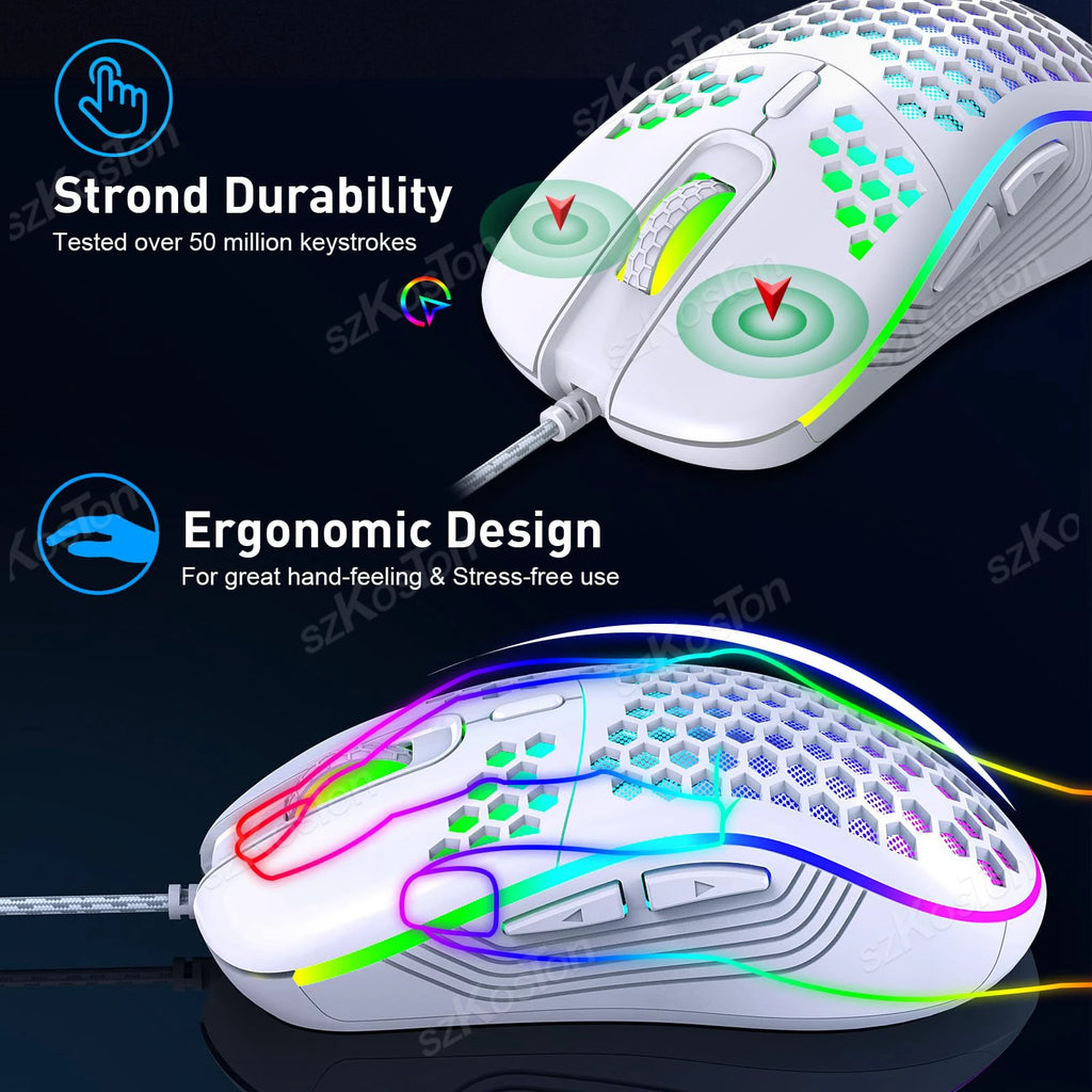 Honeycomb RGB Gaming Mouse
