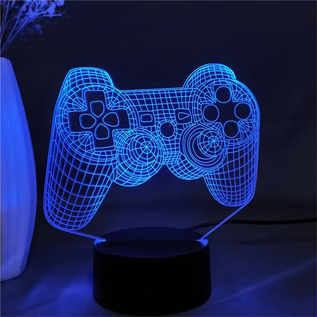 3D Gaming Setup Lamp